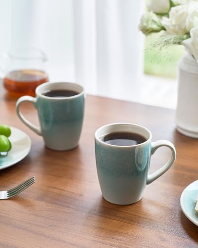 Coffee Mugs Set (6pcs / Glacier-Aqua)