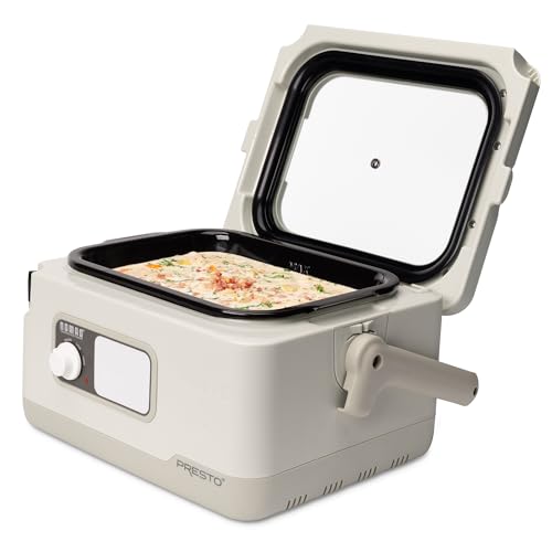 06030 8 quart Nomad Traveling Slow Cooker (White)
