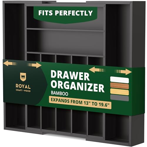 Luxury Bamboo Kitchen Drawer Organizer