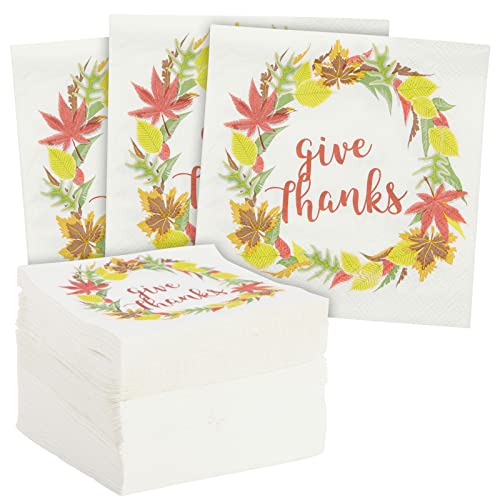 Disposable Decorative Square Dinner Napkins (100 Pack)