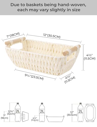 Small Storage Basket (White / Small)