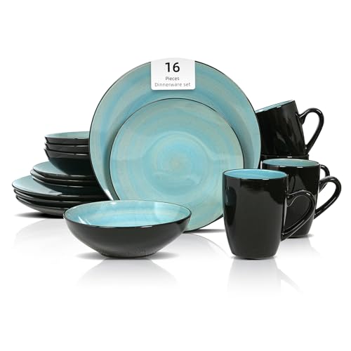 HomeVss Stoneware Sonoma Dinnerware Set