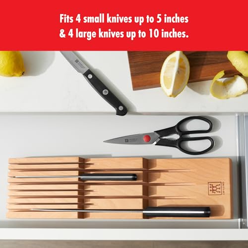 8 Slot In Drawer Knife Block (Beechwood / 8 slot)