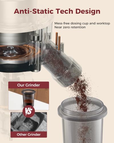 E2 Gen3 Espresso Machine with G3 64mm Flat Burr Coffee Grinder (Black Grinder)
