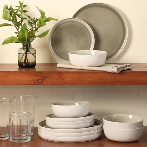 Tahoe Sunset 12 (Service for 4 (12pcs) / Grey (Tahoe Sunset))