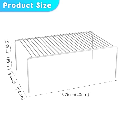 6Pack Cabinet Storage Shelf Rack (6 Count)