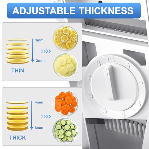 Safe Mandoline Slicer for Kitchen (16 Ounce)