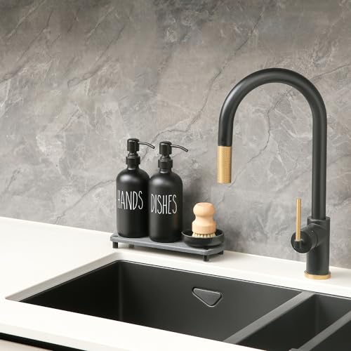 Soap Dispenser Set Comes with Stainless Steel Pumps