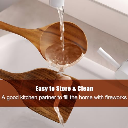 Wooden Spoons for Cooking (10 Count)
