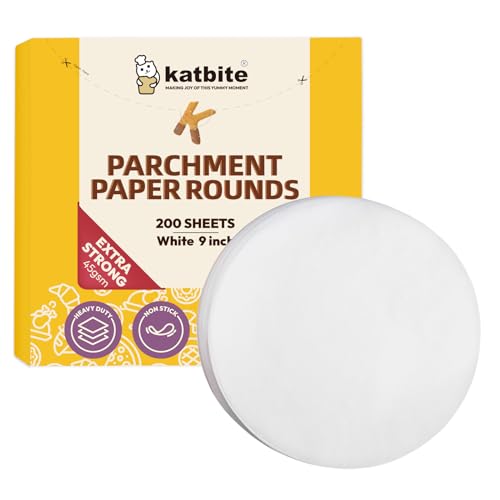 Unbleached Parchment Paper Rounds (200 Count)