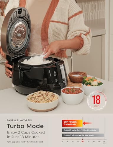 High Pressure Rice Cooker (6 CUP / Black)