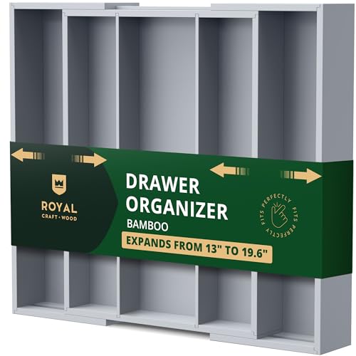 Luxury Bamboo Kitchen Drawer Organizer