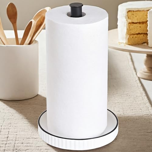 Paper Towel Holder Countertop (Matte Black)