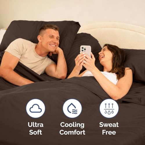 Flex Top Split Head King 4 Piece Sheet Set (09 - Brown / Split Head/Flex Top)
