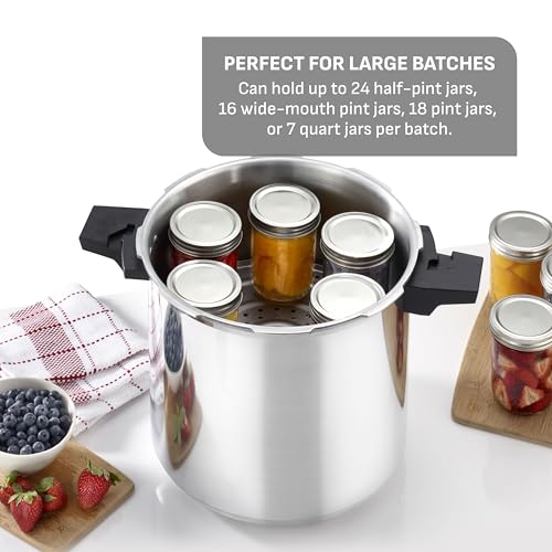 22 Quart Aluminum Pressure Canner (Pressure Canner / 22 Quarts)