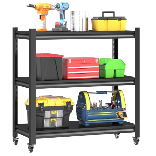 3 Tier Adjustable Garage Storage Shelving