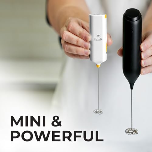 Mini & Mighty Milk Frother Wand (Brilliant White Gold / Mini Frother)