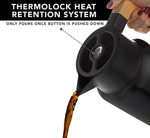 Thermal Coffee Carafe 50 Oz (Black)