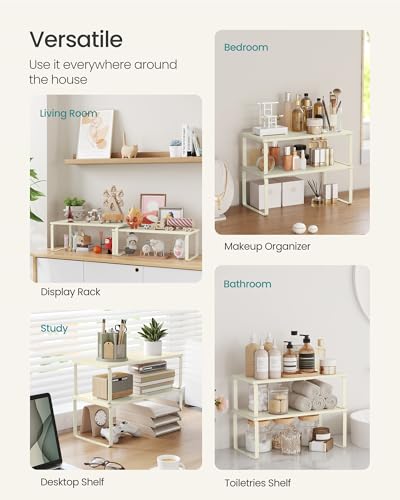 Cabinet Organizer Shelf (2 Count)