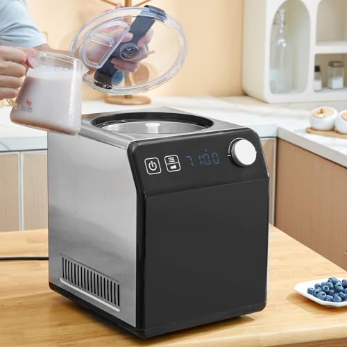 Upright Automatic Ice Cream Maker with Built (Vertical)