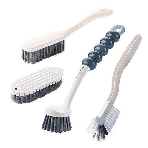 Dish Brush Set 4 Pack with Handle
