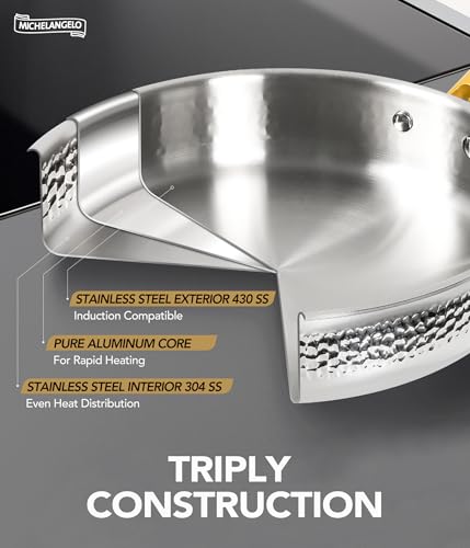 Triply Stainless Steel Pots and Pans Set