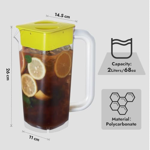 2 Pack 2 Liters (Yelloy & Yelloy)