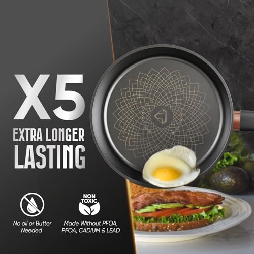 12" Non Stick Frying Pan (Titanium Coating)