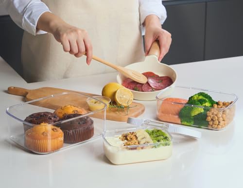 Duo Loc Tritan Meal Prep Containers Microwave Safe BPA FREE (Beginner 3pk)