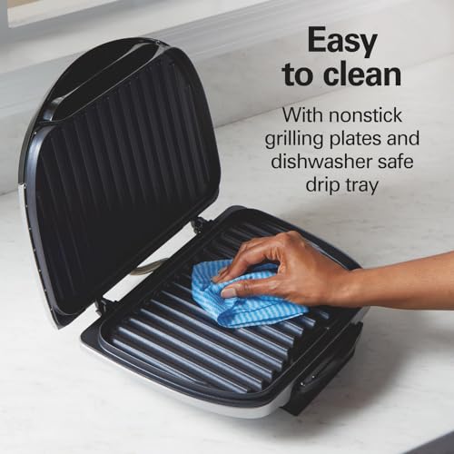 Electric Indoor Grill With Large 90 sq. in. Cooking Surface (6-Serving)