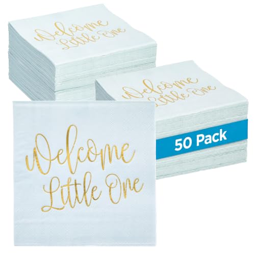 Pastel Blue Party Napkins (50 Pack)