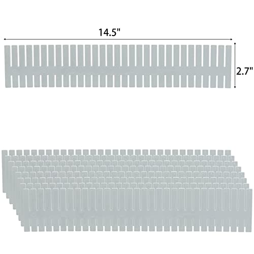 40Pcs Drawer Dividers (Grey)