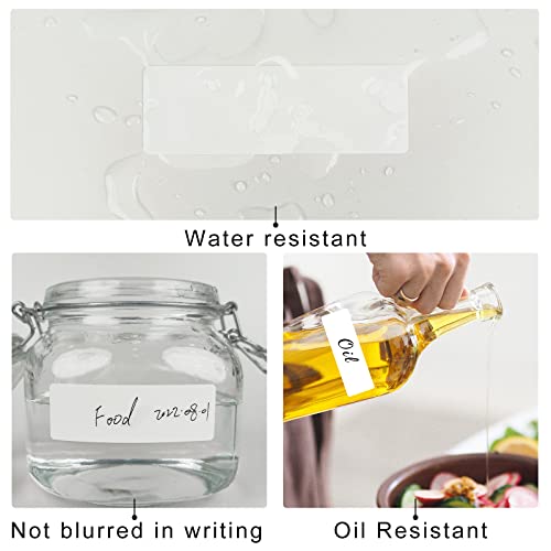Removable Freezer Labels (White / 1×3 inch)