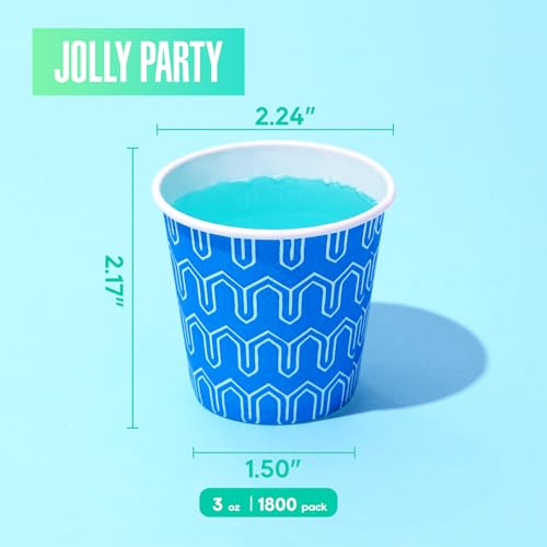 1800Pack] 3 oz Paper Cups