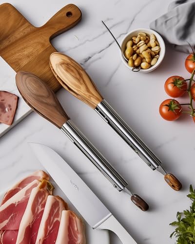 Wooden Tongs for Cooking