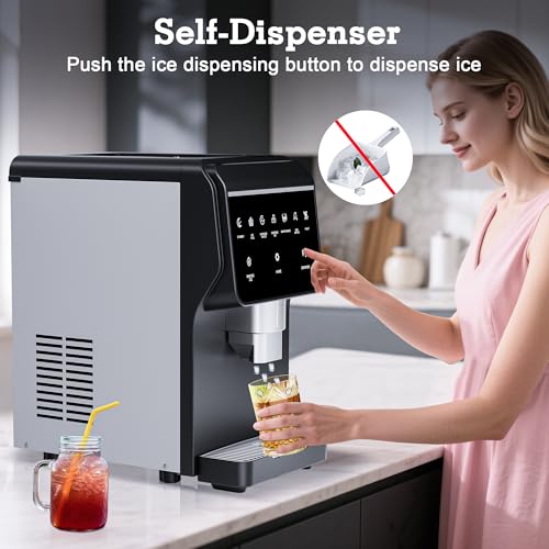 Nugget Ice Maker Machine 80LB (80Lbs/24H / Nugget Ice Maker)