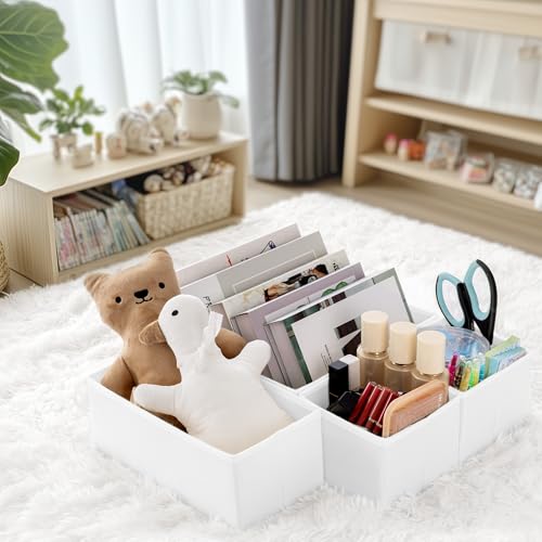 Drawer Organizer Clothes (White / 24PACK)
