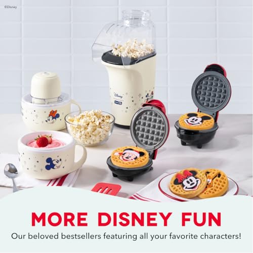 Disney Dash Mickey & Minnie Fresh Pop Popcorn Maker (Mickey & Minnie / 16 cups)