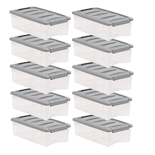 Plastic Storage Containers with Secure Latching Lids