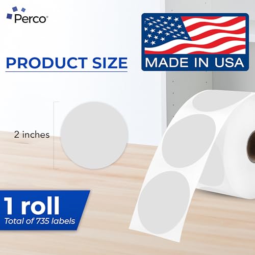 Grey Thermal Labels (Grey / 735 Stickers)