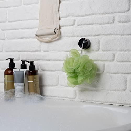 Kitchen Towel Hooks (8 Pack / Black Pearl)