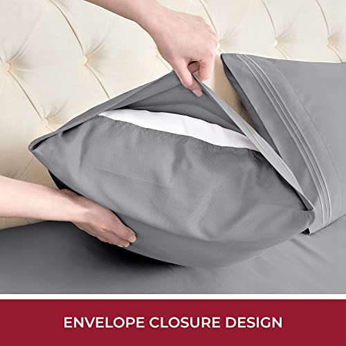 Iconic 4 Piece (1394 Gray / RV / Short Queen)