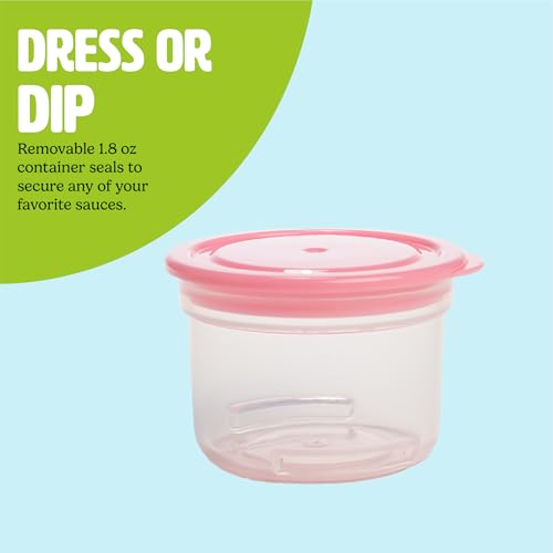 Travel Snack Cups with Spoons (2 Count)
