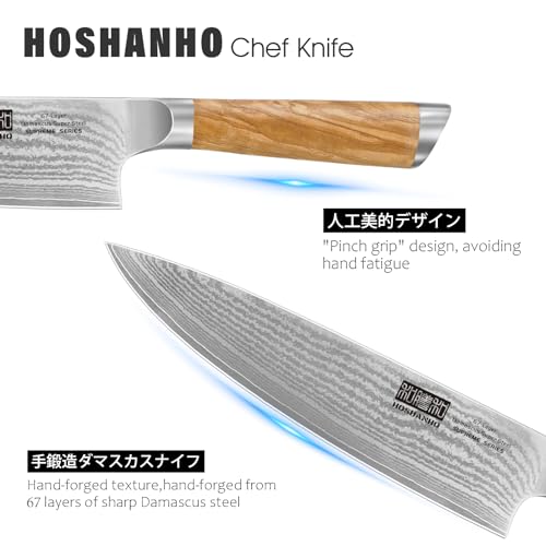 Damascus Chef Knife 8" (8 Inch Chef Knife)