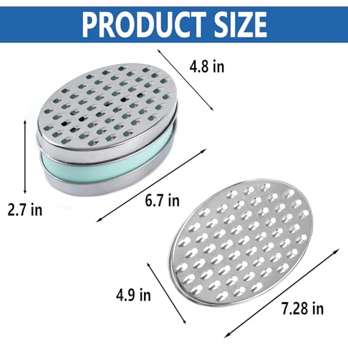 Cheese Grater Citrus Lemon Zester with Food Storage Container & Lid
