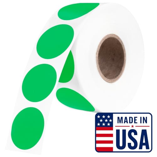 Dark Green Thermal Labels (Dark Green)
