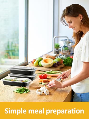 60 Sets 28oz Meal Prep Container (1 Compartment-28oz)