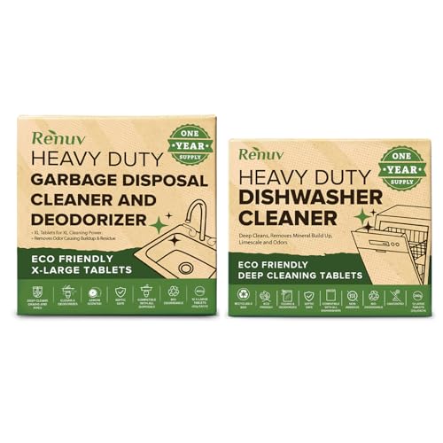 Dishwasher Cleaner + Garbage Disposal Cleaner (Dishwasher + Garbage Disposal Cleaner)