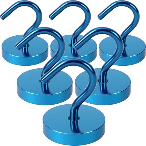 Magnetic Hooks Large Opening (Royalblue / 80lb Magnetic Hooks)