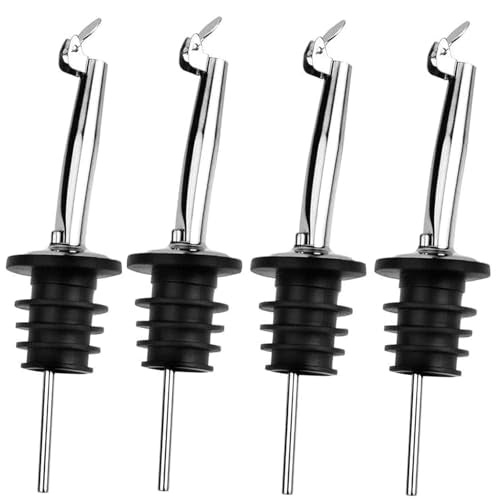 4 Pack Oil Pourerswith Flip Top (Pourers - Flip Top-Zidong)
